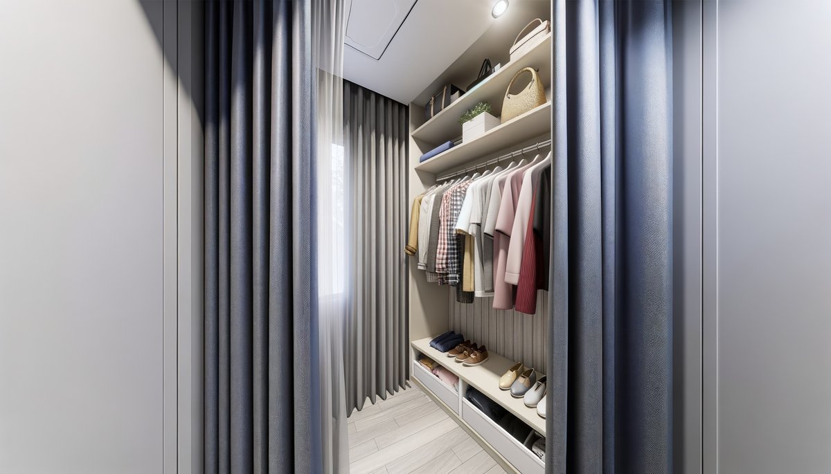 Walk-in wardrobe design